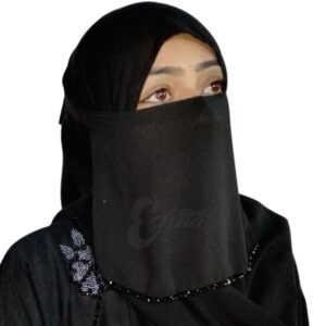 Tai Back short Naqab with black stone