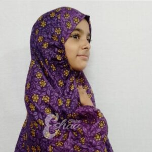 Kids namaz chader with sleeves in different prints