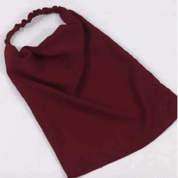 Half Naqab patti 1 layer naqab hijab patti Fabric